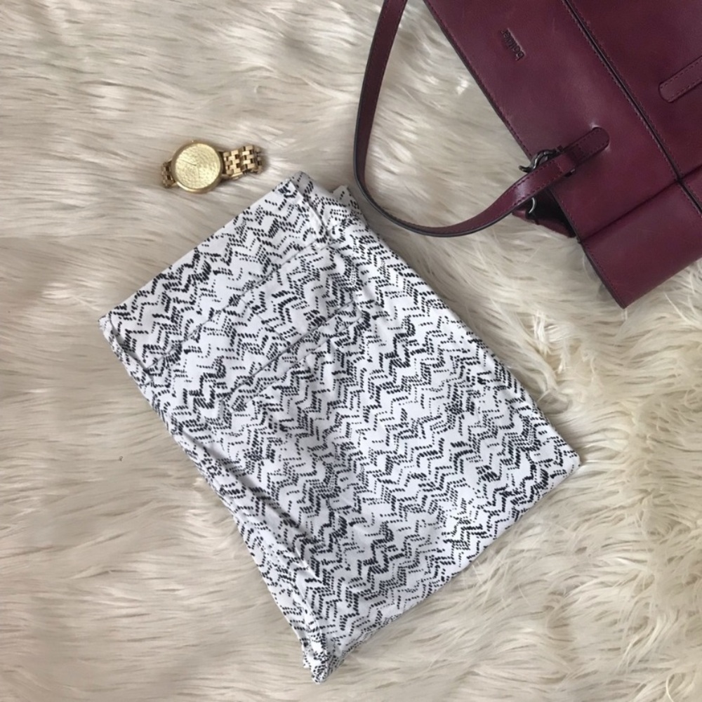 Kenar White Patterned Pants |
